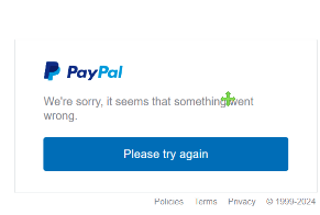 PayPal integration failures